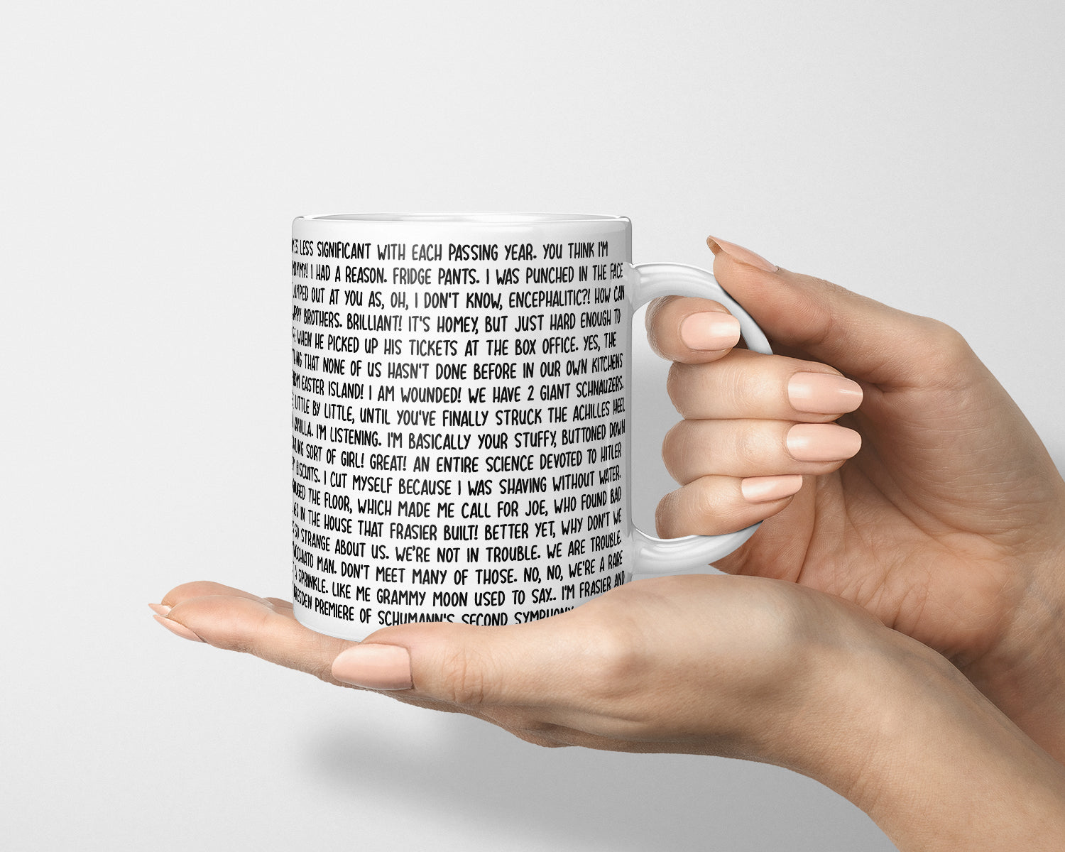 Frasier Best Quotes Mug, Frasier Quotes Mug, Funniest Quotes, Frasier Fan Mug, Gift For Frasier Fan, Frasier Crane Present, Frasier Mug