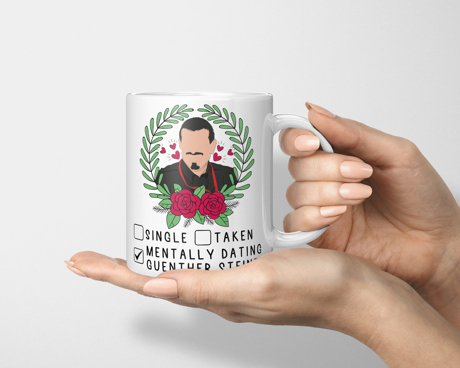 Guenther Steiner Mug, Mentally Dating Guenther Steiner, Guenther Steiner F1 Mug, F1 Fan Mug, Gift For Formula One Fan, Funny Guenther Mug