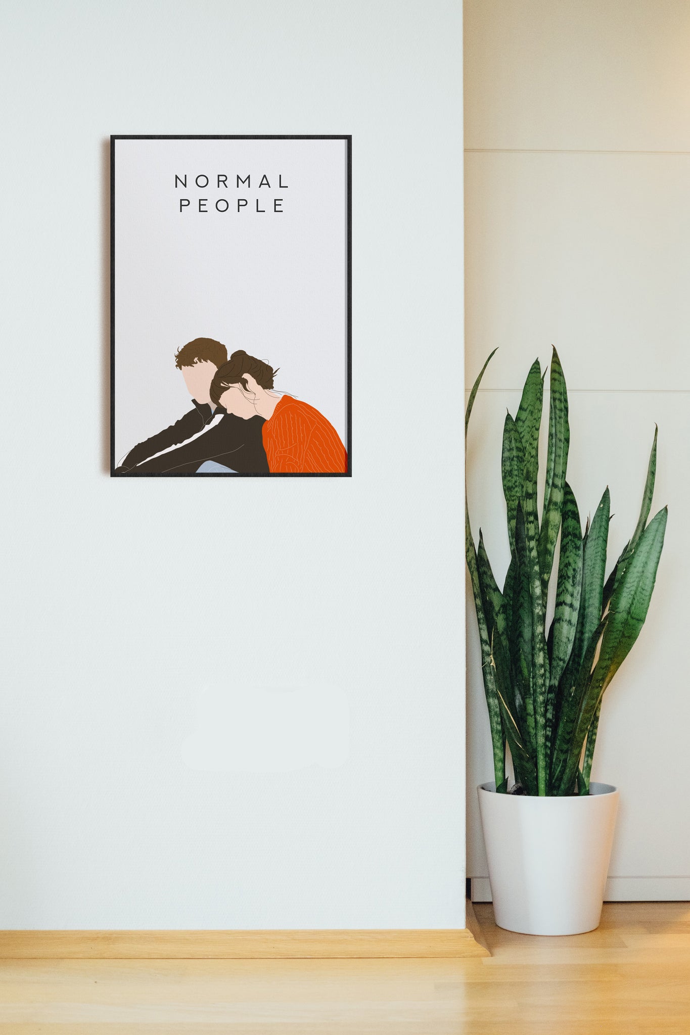 Normal People Poster, Normal People Print, Sally Rooney, Connell And Marianne, Normal People Series, Daisy Edgar Jones, Paul Mescal UK