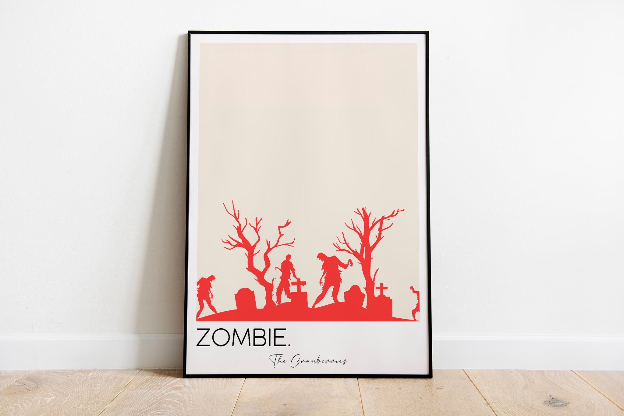 Zombie Print, Zombie Cranberries Print, The Cranberries Print, The Cranberries, Zombie Song Poster, Print, Artwork