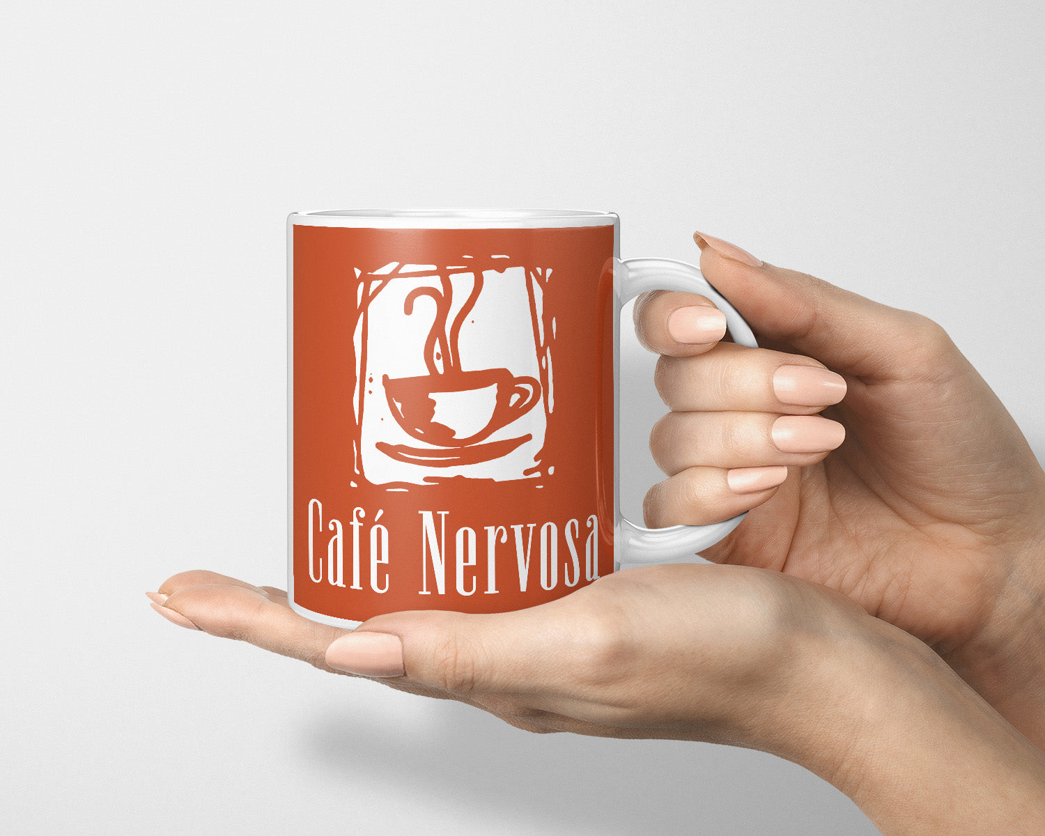 Cafe Nervosa Mug, Frasier Cafe Mug, 4 Different Options, Cafe Nervosa Logo,  Frasier Mug, Frasier Fan Mug, Frasier Fan Gift, Frasier Crane
