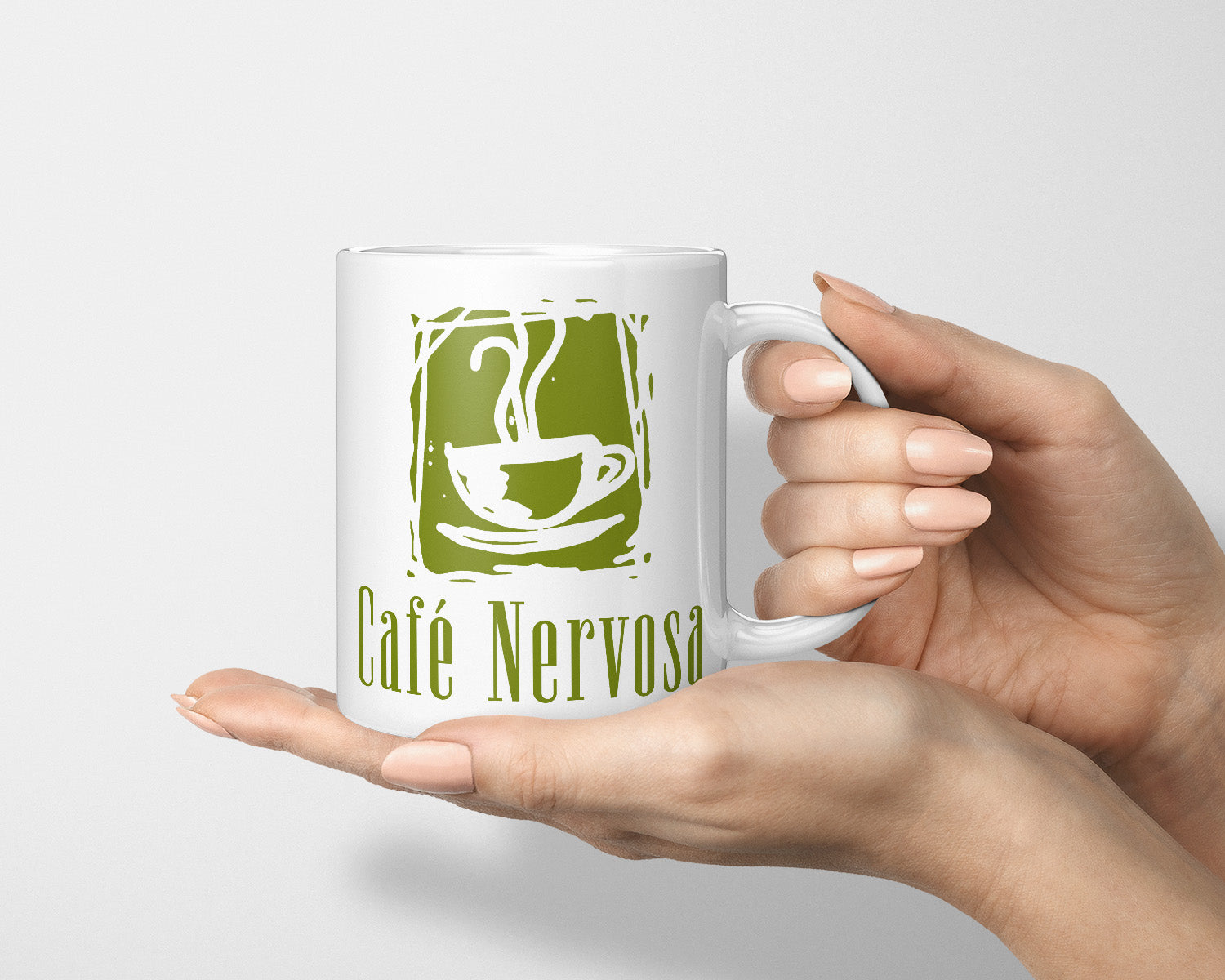 Cafe Nervosa Mug, Frasier Cafe Mug, 4 Different Options, Cafe Nervosa
