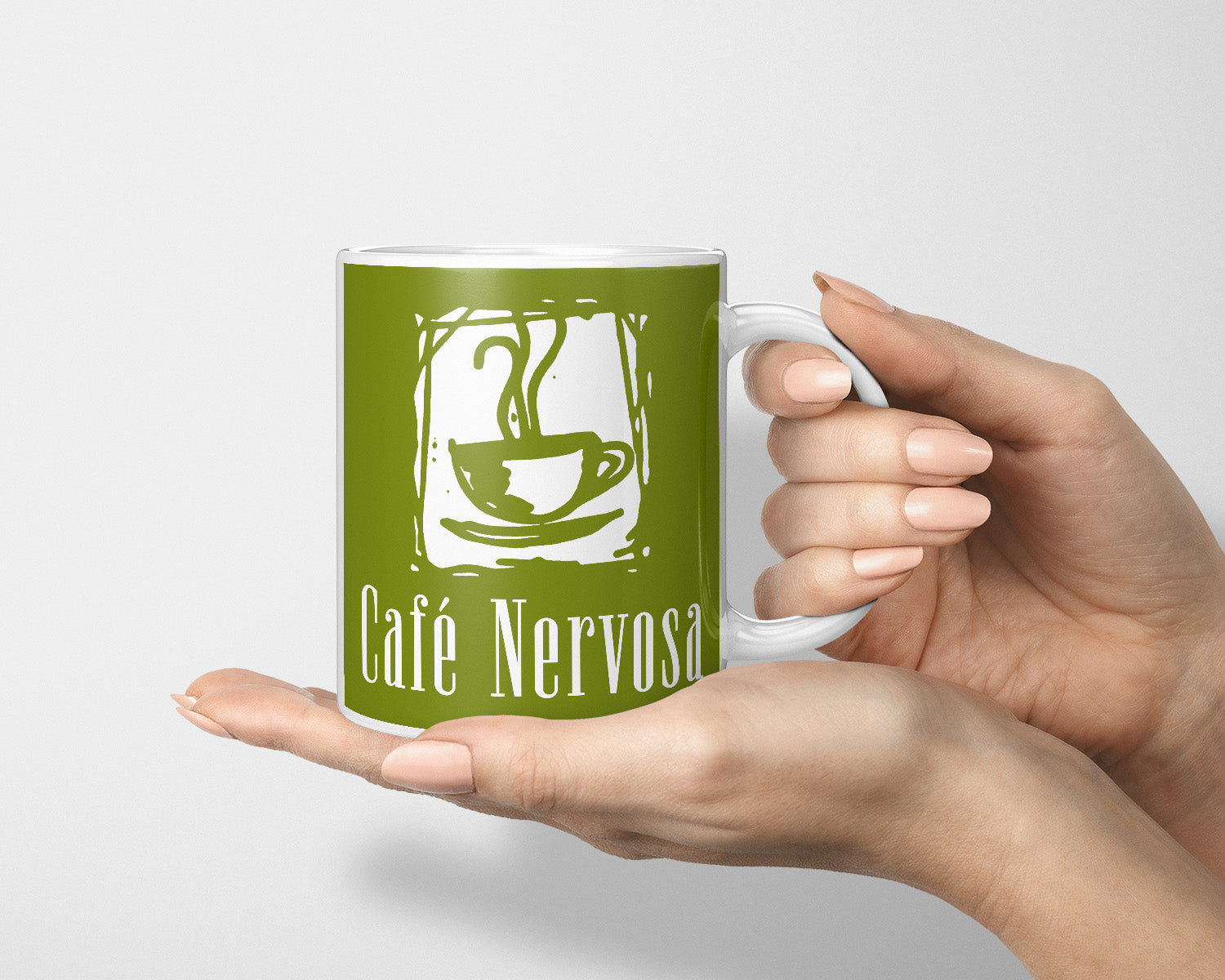 Cafe Nervosa Mug, Frasier Cafe Mug, 4 Different Options, Cafe Nervosa Logo, Frasier Mug, Frasier Fan Mug, Frasier Fan Gift, Frasier Crane