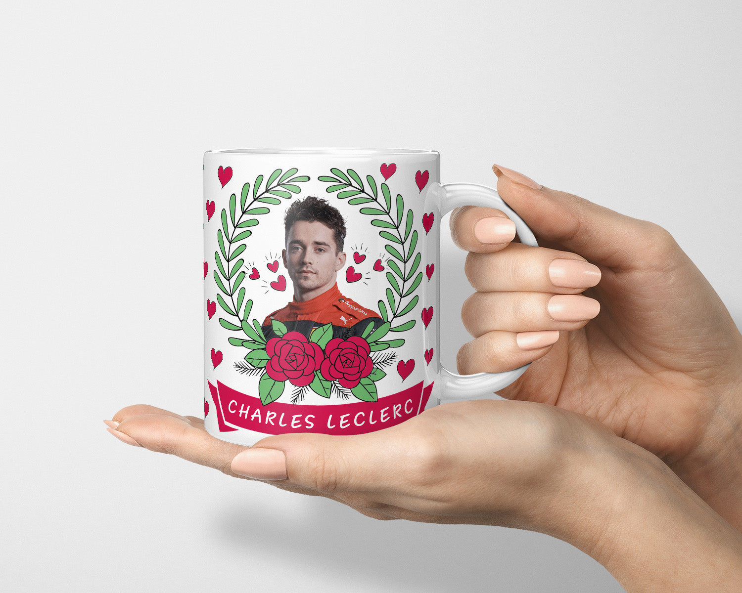 Charles Leclerc Fan Mug, Charles Leclerc Cute Gift, Charles Leclerc F1 Mug, F1 Fan Mug, Gift For Formula One Fan, Drive to Survive, Ferrari