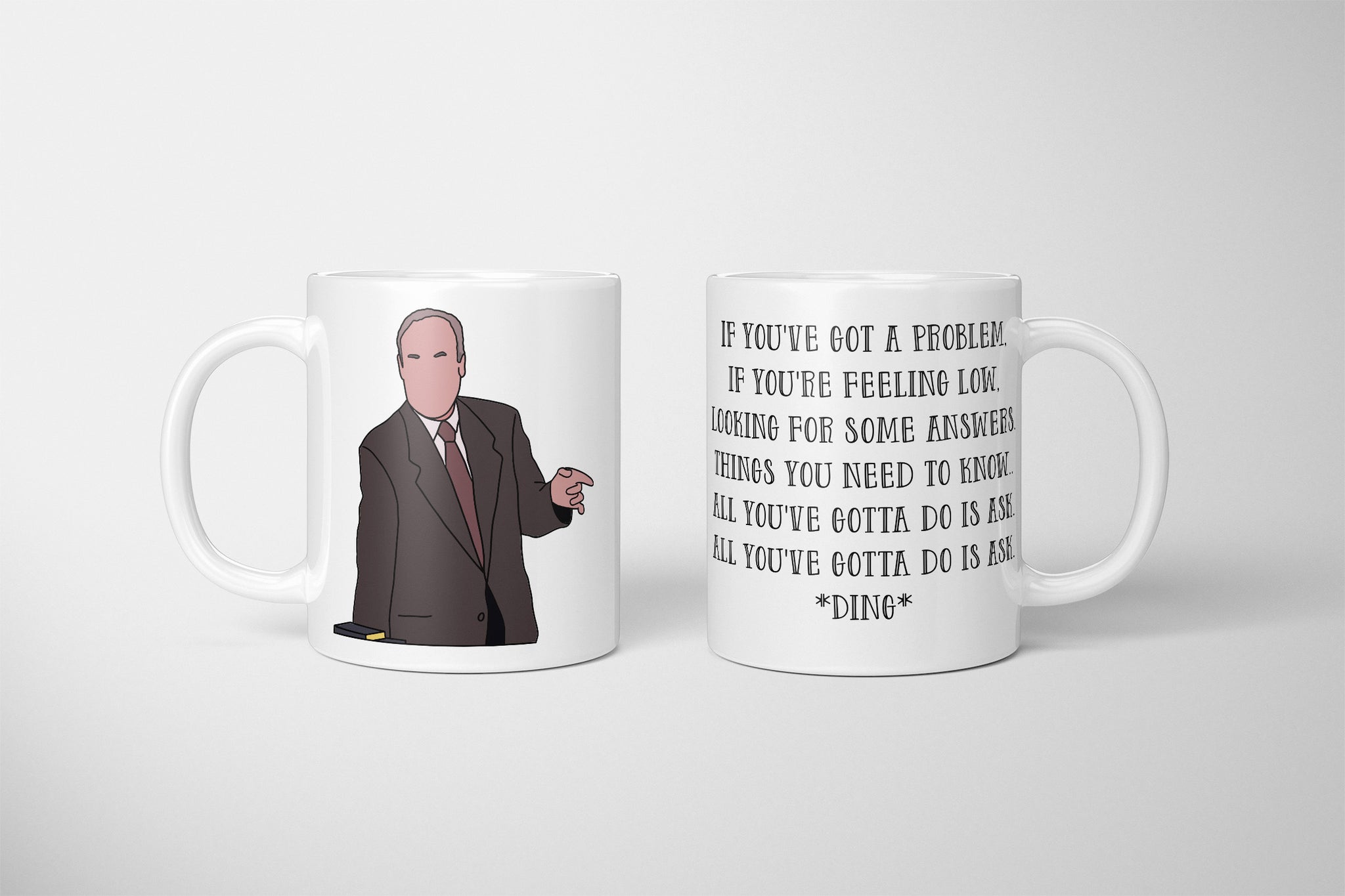 Frasier Crane Jingle Mug, All You Gotta Do Is Ask, Frasier Jingle, Frasier KACL Jingle, Song, Dr Crane, KACL, Frasier Mug, Jingle Episode