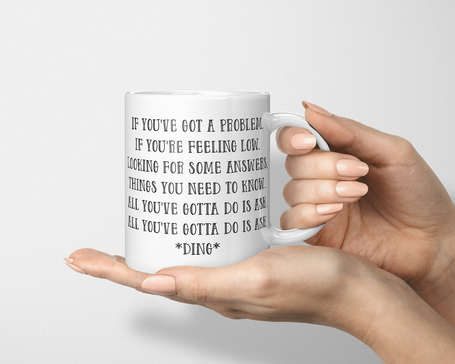 Frasier Crane Jingle Mug, All You Gotta Do Is Ask, Frasier Jingle, Frasier KACL Jingle, Song, Dr Crane, KACL, Frasier Mug, Jingle Episode