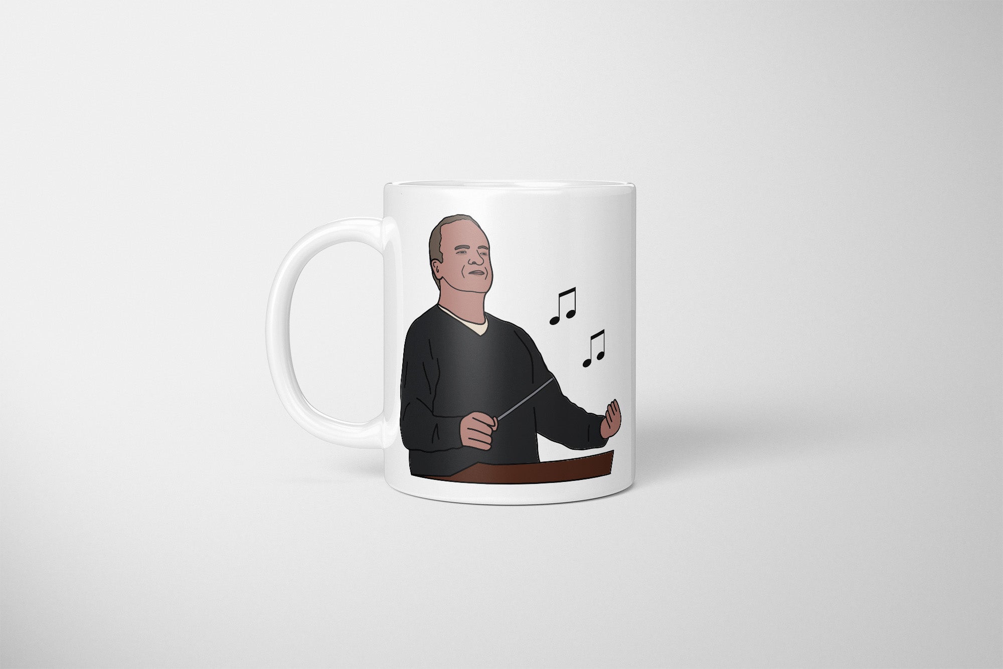 Frasier Crane Jingle Mug, Frasier Choir Jingle Lyrics, Frasier Jingle, Frasier KACL Jingle, Song, Dr Crane, KACL, What's New? Frasier Mug