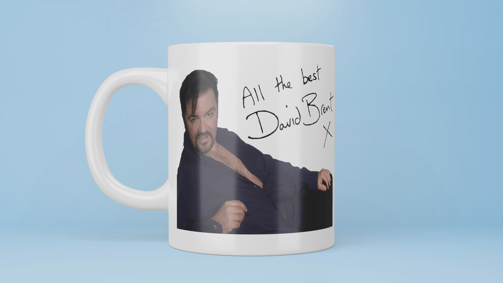 David Brent Mug, David Brent Gift, Album Cover, All The Best, The Office Quotes Mug, The Office Best Quotes, David Brent Signature