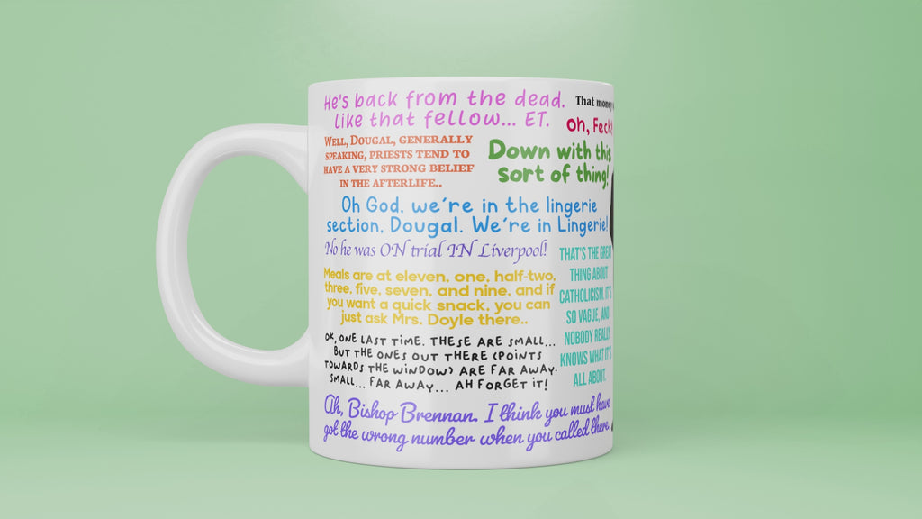 Father Ted Quotes, Father Ted Quotes Mug, Gift For Father Ted Fan, Father Ted Fan, Father Ted TV Show, Dermot Morgan, Ted Crilley Quotes