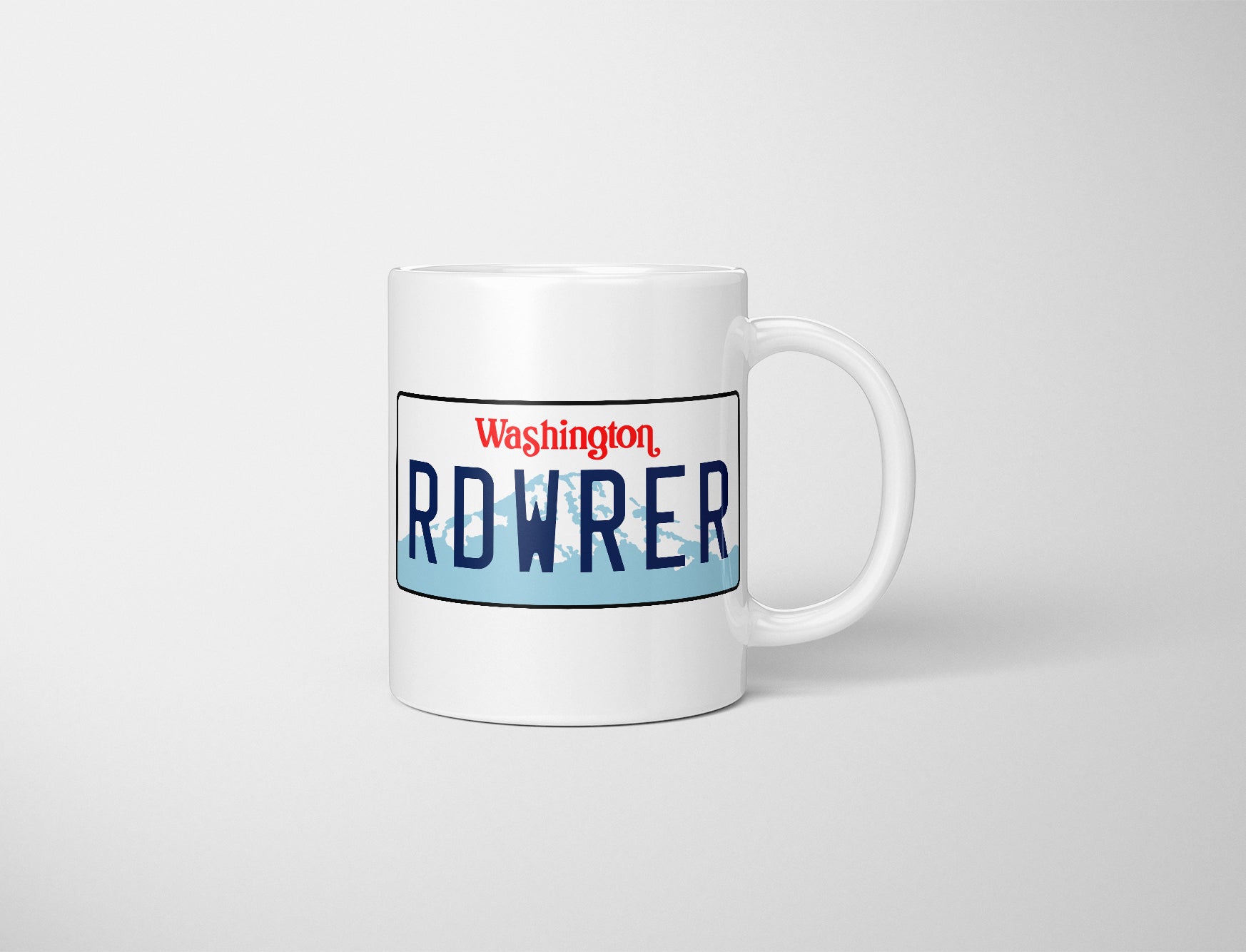 RDWRER, RDWRER License Plate Mug, Road Warrior, Martin Crane, Frasier Gift, Frasier Fan Mug, Frasier Fan Gift, Frasier Mug, Frasier Crane