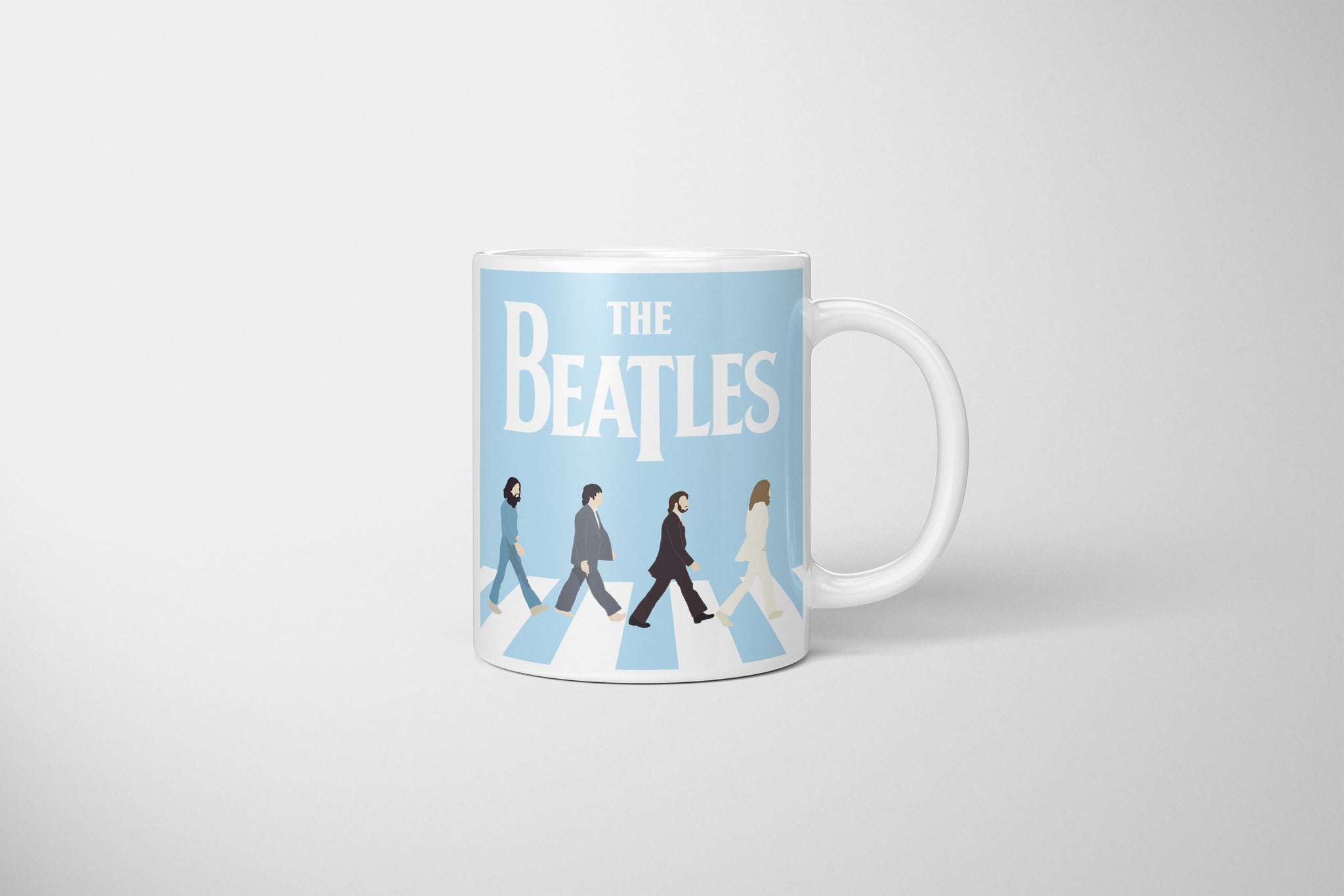 Abbey Road Mug, Abbey Road Minimal Mug, The Beatles Mug, The Beatles Abbey Road, The Beatles Mug, Abbey Road Album Art Mug, Beatles Gift UK