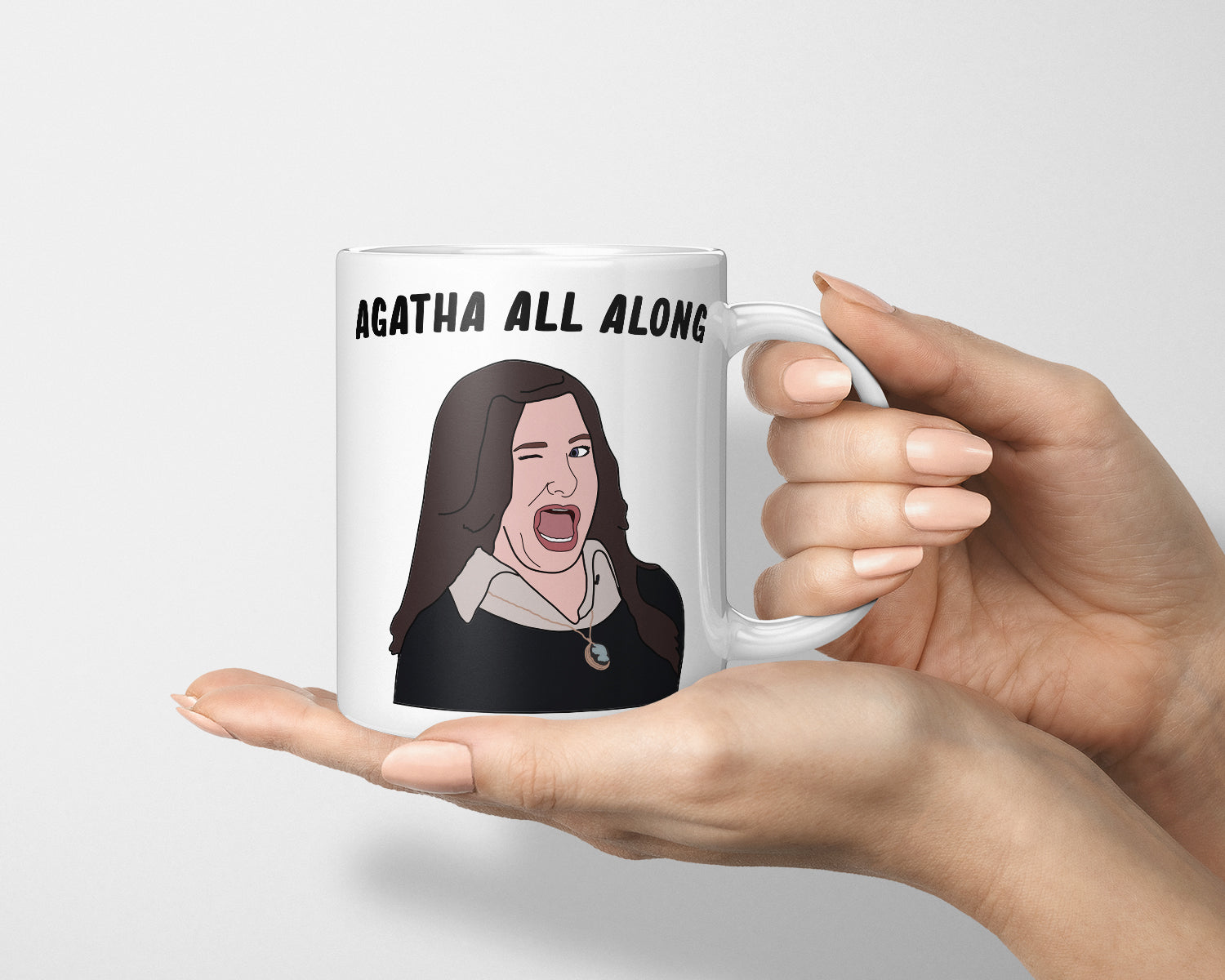 Agatha All Along Mug, Agatha All Along Theme Mug, WandaVision Mug, WandaVision Fan, Agatha Fan, Agatha All Along Gift