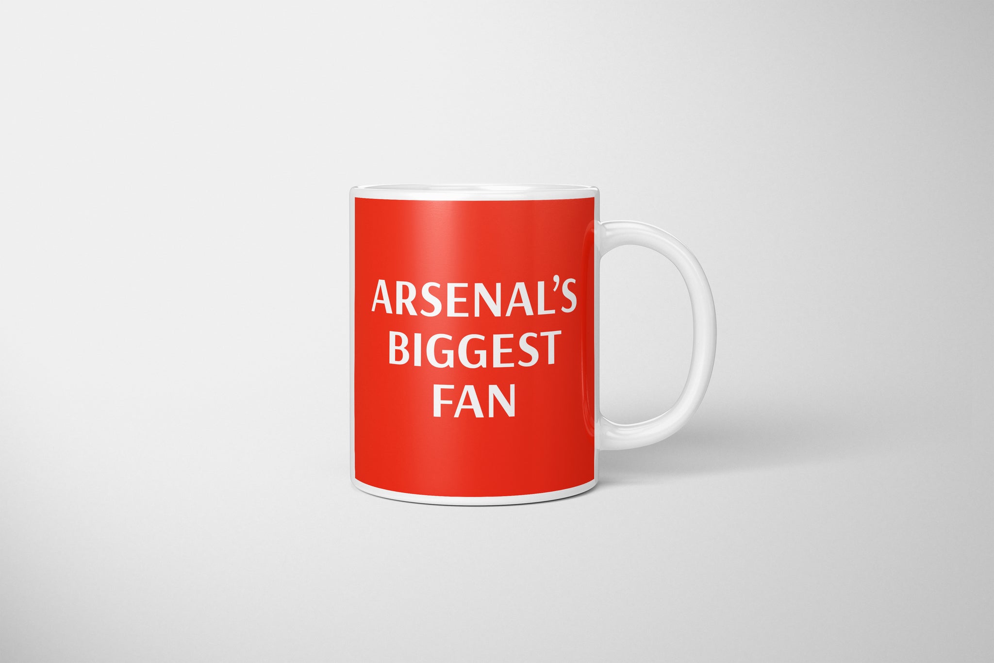 Arsenal Biggest Fan Mug, Arsenal Fan Mug, Arsenal FC Mug, Arsenal Fan Gift, Arsenal Swear Mug