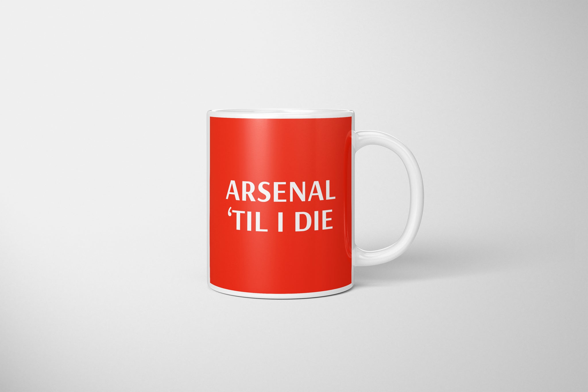 Arsenal Biggest Fan Mug, Arsenal Fan Mug, Arsenal FC Mug, Arsenal Fan Gift, Arsenal Swear Mug