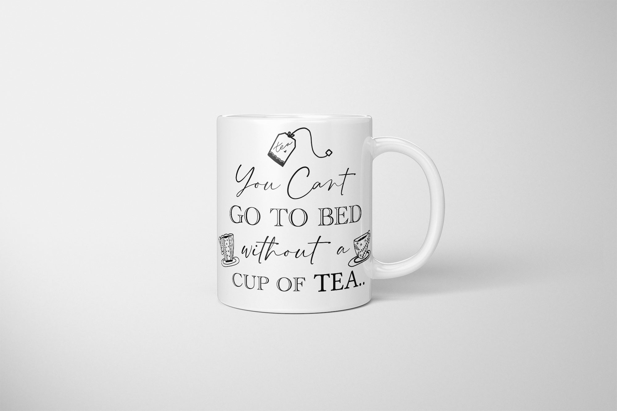 You Cant Go To Bed Without A Cup Of Tea Mug, One Direction Mug, One Direction Little Things Mug, Little Things Mug, One Direction Fan Gift, Little Things, Little Things Fan Present, Little Things Tea Mug