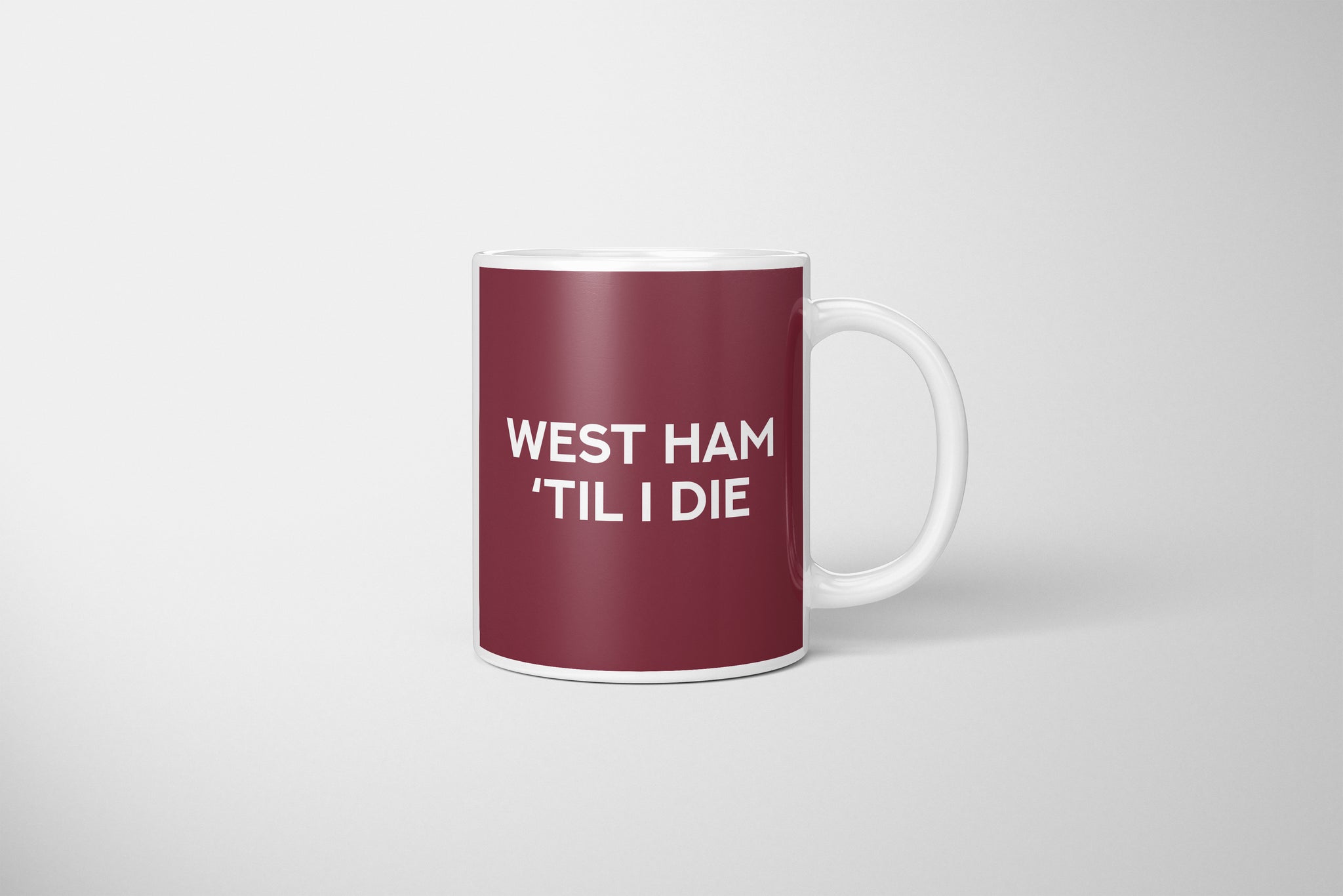 West Ham Fan Mug, West Ham Fan Mug, West Ham FC Mug, West Ham Football Fan Gift, West Ham Swear Mug, Gift For West Ham Fan, The Hammers Mug, Perfect Mug For West Ham Fan, West Ham Present, West Ham Football Fan Present